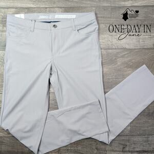 Johnnie-O Boys PREP-FORMANCE Straight Leg Performance Pants Gray NWT Size 16